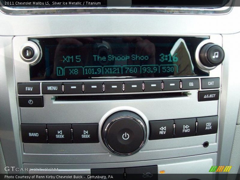 Silver Ice Metallic / Titanium 2011 Chevrolet Malibu LS