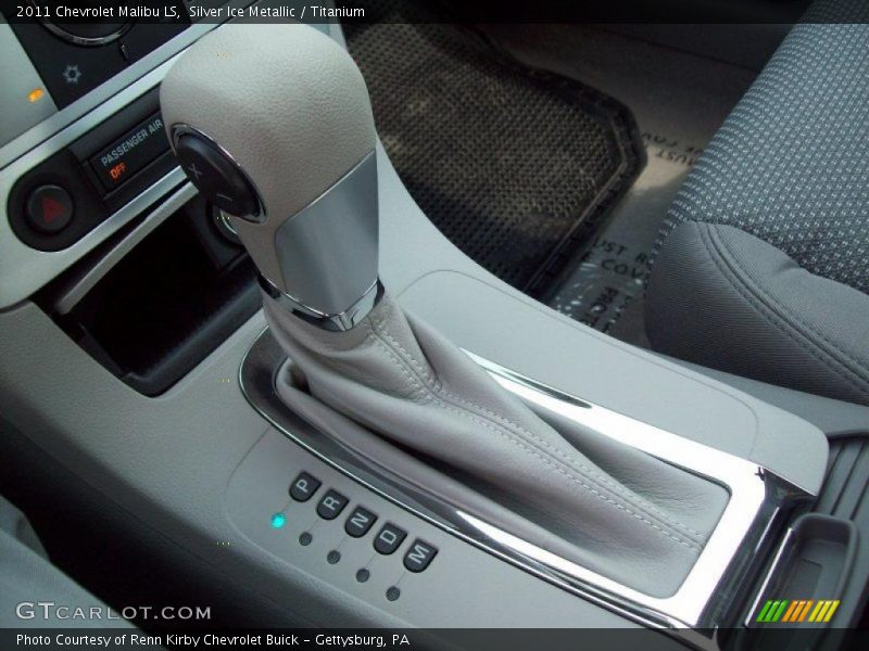 Silver Ice Metallic / Titanium 2011 Chevrolet Malibu LS