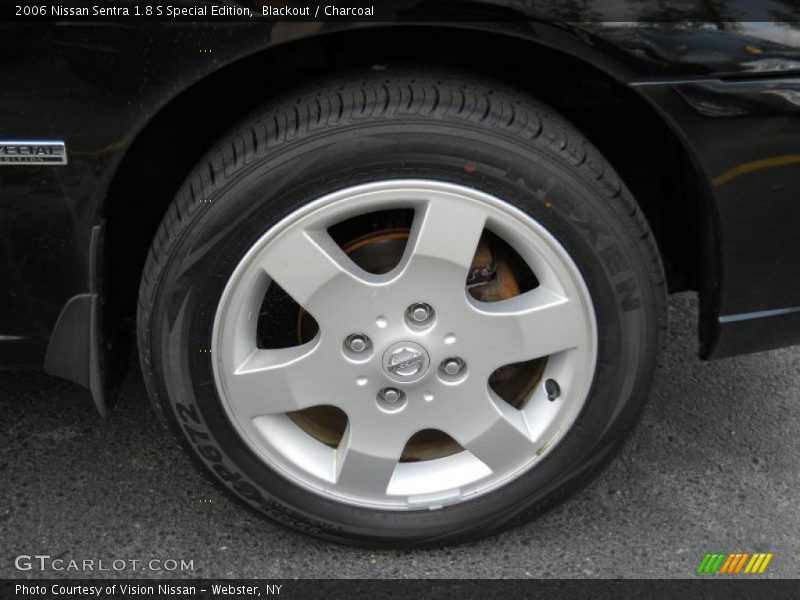 Blackout / Charcoal 2006 Nissan Sentra 1.8 S Special Edition