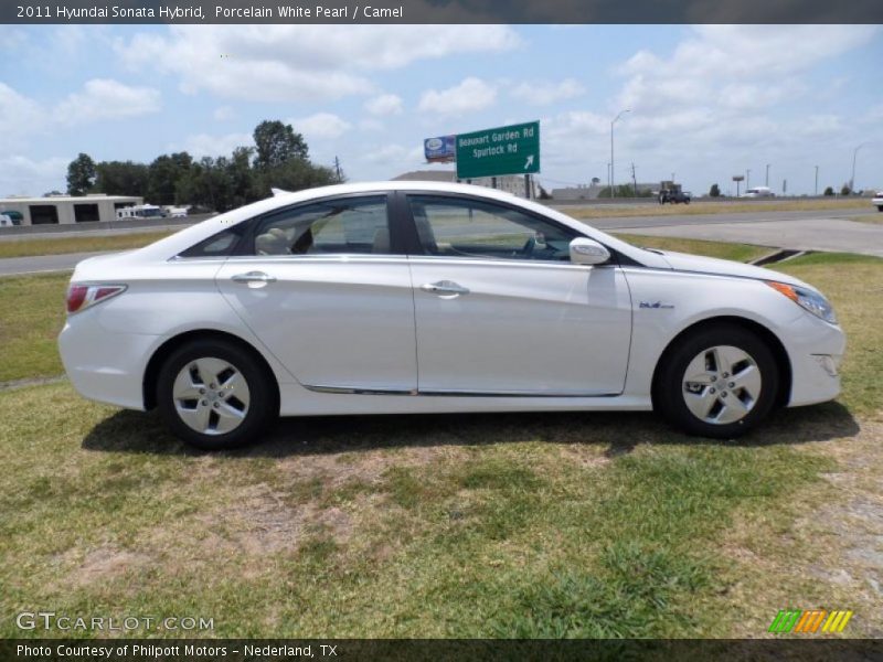  2011 Sonata Hybrid Porcelain White Pearl