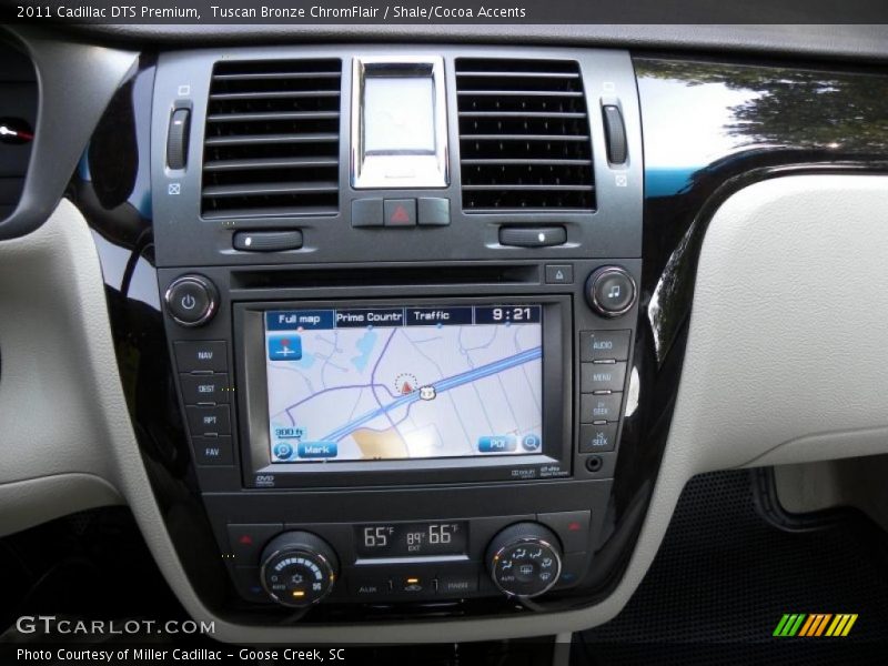 Tuscan Bronze ChromFlair / Shale/Cocoa Accents 2011 Cadillac DTS Premium