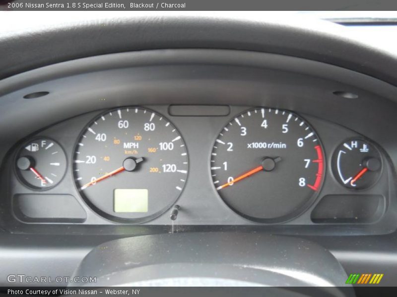 Blackout / Charcoal 2006 Nissan Sentra 1.8 S Special Edition