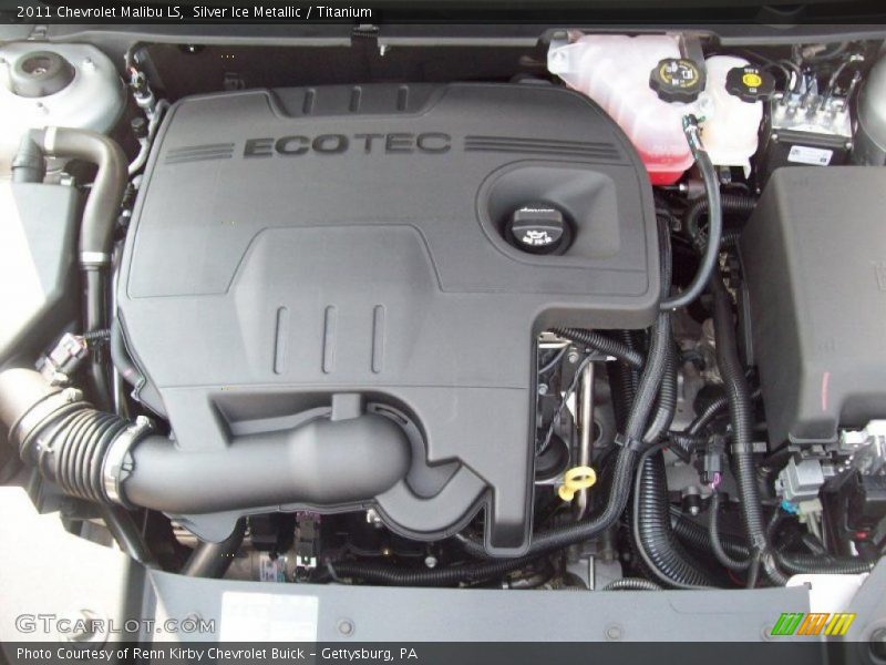 Silver Ice Metallic / Titanium 2011 Chevrolet Malibu LS