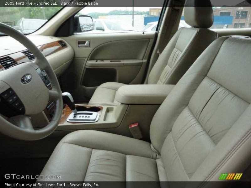 Black / Pebble Beige 2005 Ford Five Hundred SEL