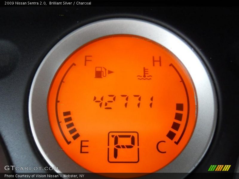 Brilliant Silver / Charcoal 2009 Nissan Sentra 2.0