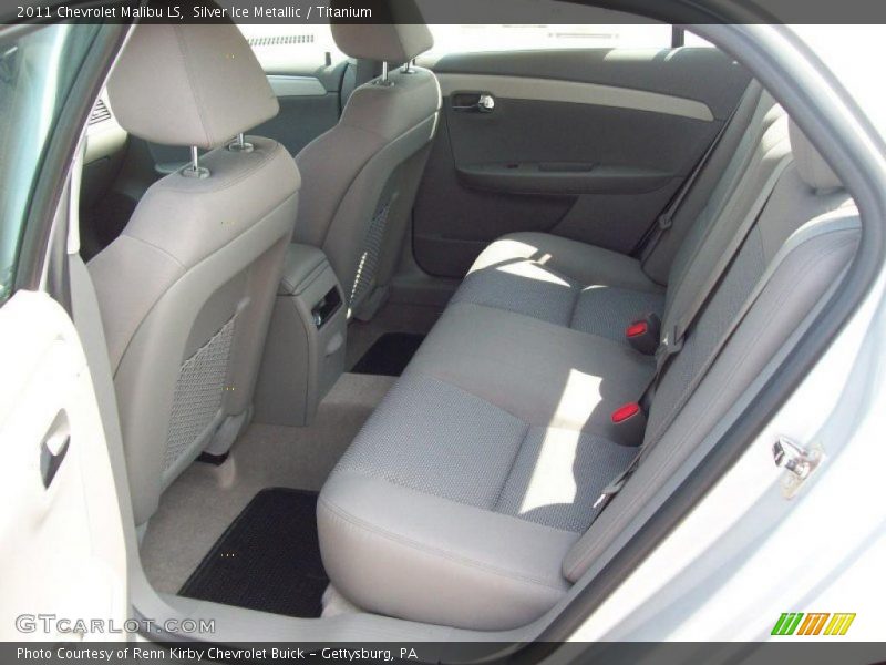 Silver Ice Metallic / Titanium 2011 Chevrolet Malibu LS