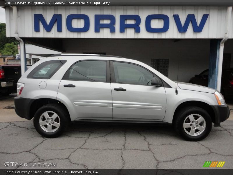 Galaxy Silver Metallic / Light Gray 2005 Chevrolet Equinox LS