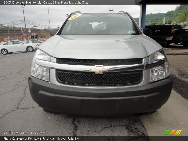 Galaxy Silver Metallic / Light Gray 2005 Chevrolet Equinox LS