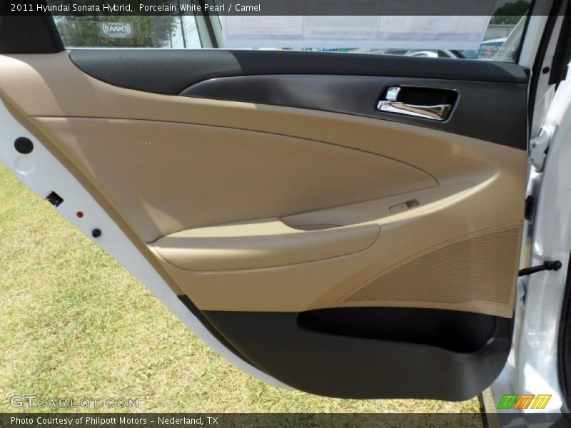 Door Panel of 2011 Sonata Hybrid