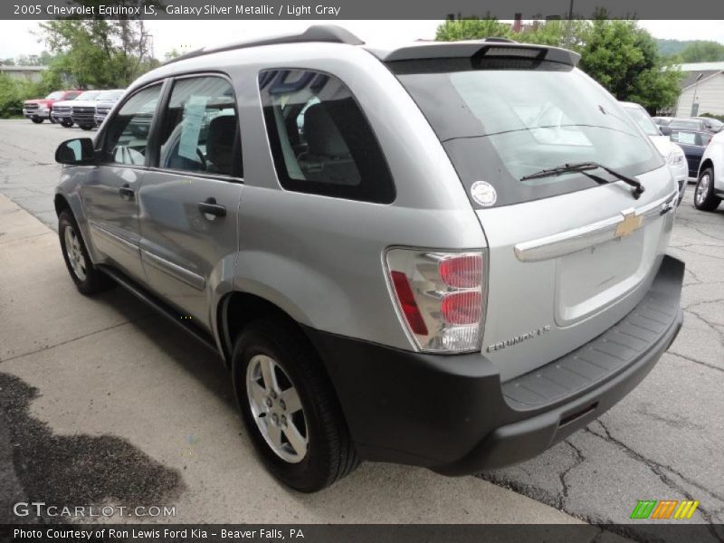 Galaxy Silver Metallic / Light Gray 2005 Chevrolet Equinox LS