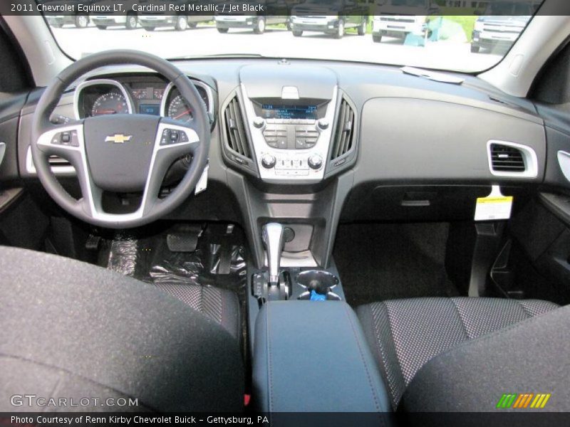 Cardinal Red Metallic / Jet Black 2011 Chevrolet Equinox LT