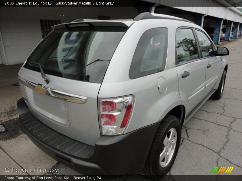 Galaxy Silver Metallic / Light Gray 2005 Chevrolet Equinox LS