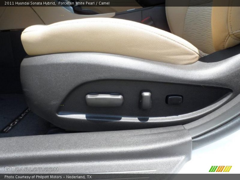 Controls of 2011 Sonata Hybrid