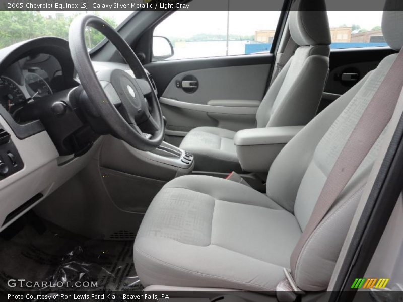 Galaxy Silver Metallic / Light Gray 2005 Chevrolet Equinox LS