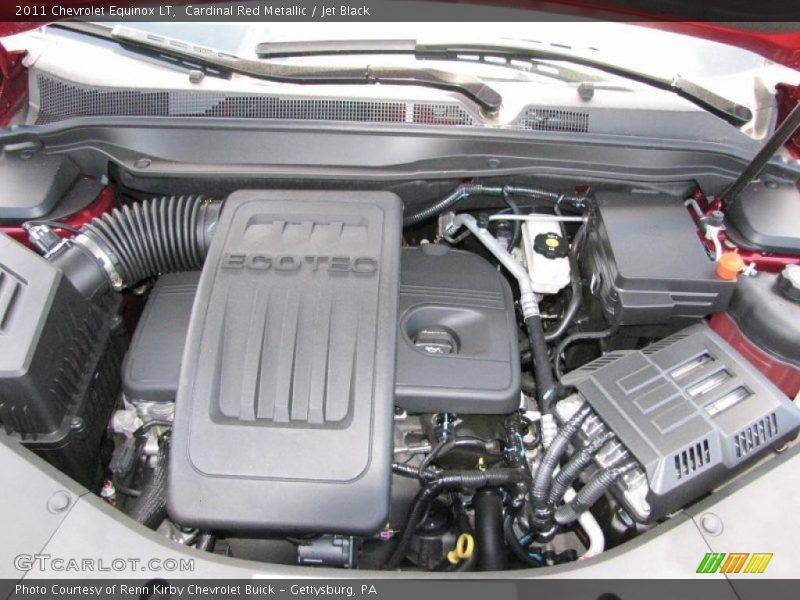 Cardinal Red Metallic / Jet Black 2011 Chevrolet Equinox LT