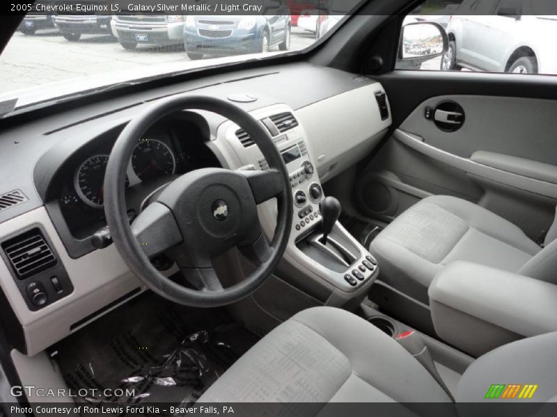Galaxy Silver Metallic / Light Gray 2005 Chevrolet Equinox LS