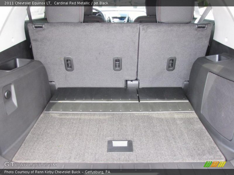 Cardinal Red Metallic / Jet Black 2011 Chevrolet Equinox LT