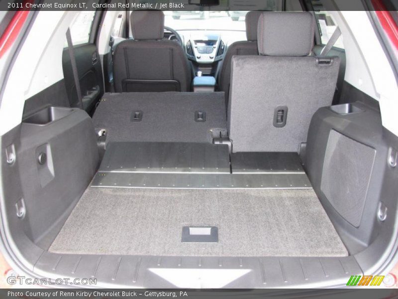 Cardinal Red Metallic / Jet Black 2011 Chevrolet Equinox LT