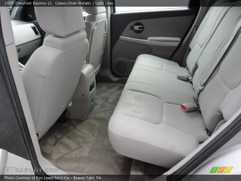 Galaxy Silver Metallic / Light Gray 2005 Chevrolet Equinox LS