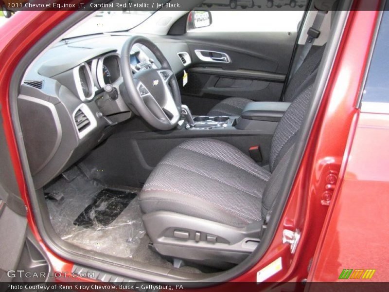 Cardinal Red Metallic / Jet Black 2011 Chevrolet Equinox LT