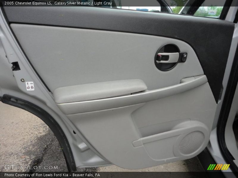 Galaxy Silver Metallic / Light Gray 2005 Chevrolet Equinox LS