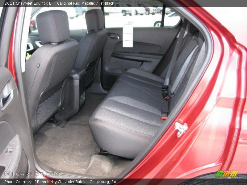 Cardinal Red Metallic / Jet Black 2011 Chevrolet Equinox LT