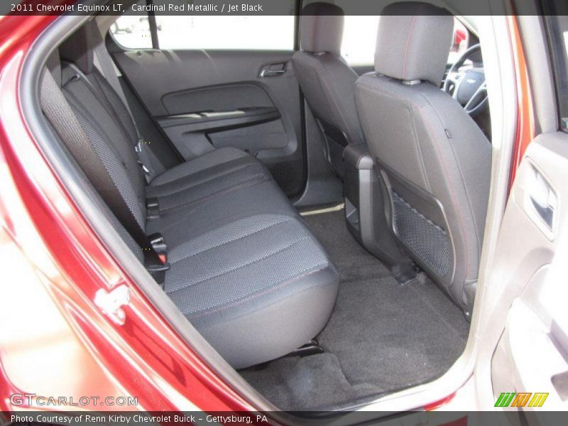 Cardinal Red Metallic / Jet Black 2011 Chevrolet Equinox LT