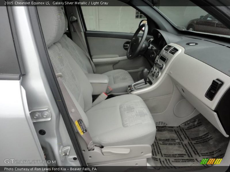 Galaxy Silver Metallic / Light Gray 2005 Chevrolet Equinox LS