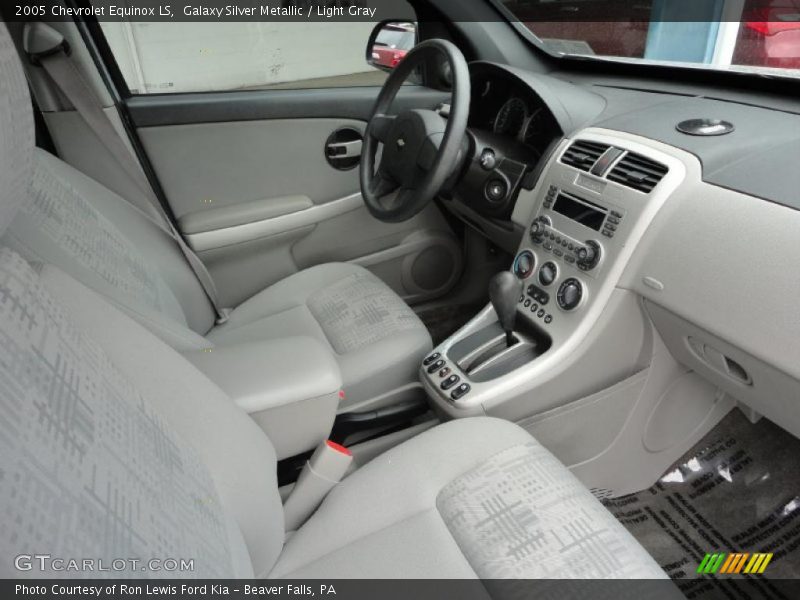 Galaxy Silver Metallic / Light Gray 2005 Chevrolet Equinox LS