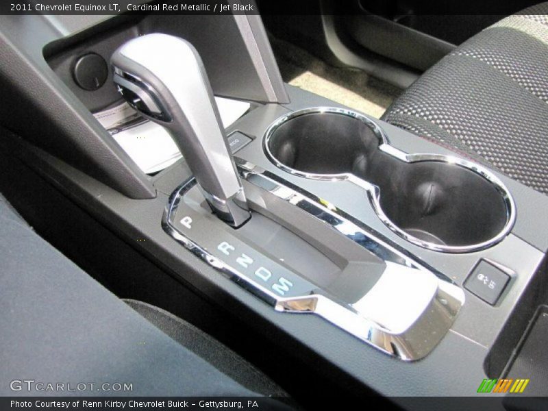 Cardinal Red Metallic / Jet Black 2011 Chevrolet Equinox LT