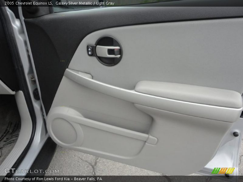 Galaxy Silver Metallic / Light Gray 2005 Chevrolet Equinox LS