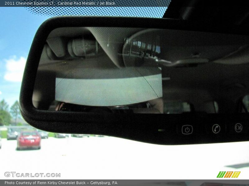 Cardinal Red Metallic / Jet Black 2011 Chevrolet Equinox LT
