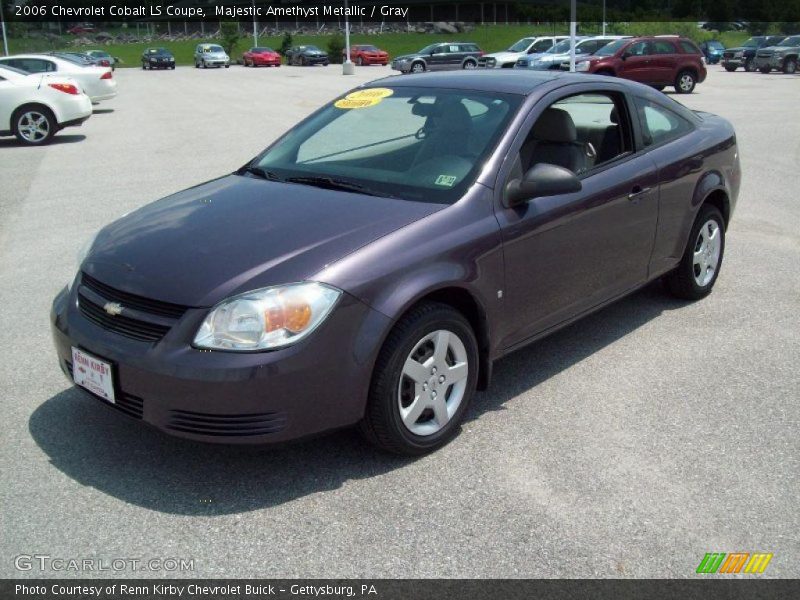 Majestic Amethyst Metallic / Gray 2006 Chevrolet Cobalt LS Coupe