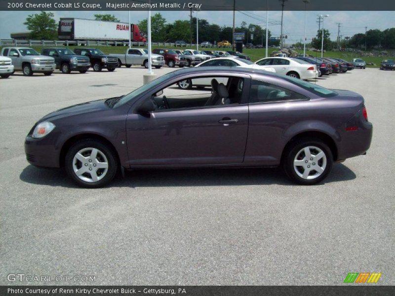 Majestic Amethyst Metallic / Gray 2006 Chevrolet Cobalt LS Coupe