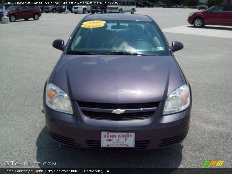 Majestic Amethyst Metallic / Gray 2006 Chevrolet Cobalt LS Coupe