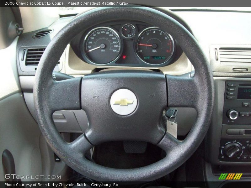 Majestic Amethyst Metallic / Gray 2006 Chevrolet Cobalt LS Coupe