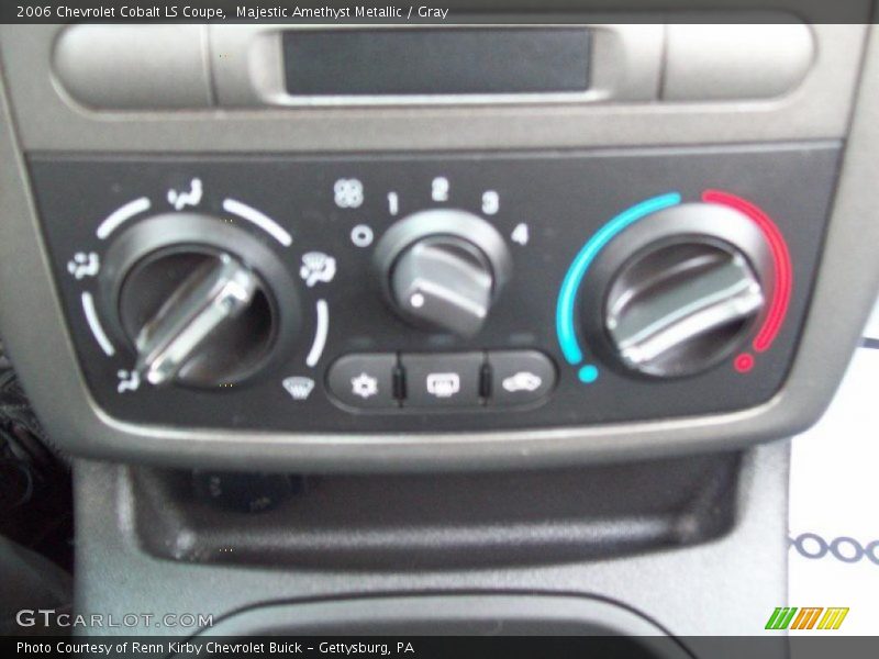 Majestic Amethyst Metallic / Gray 2006 Chevrolet Cobalt LS Coupe