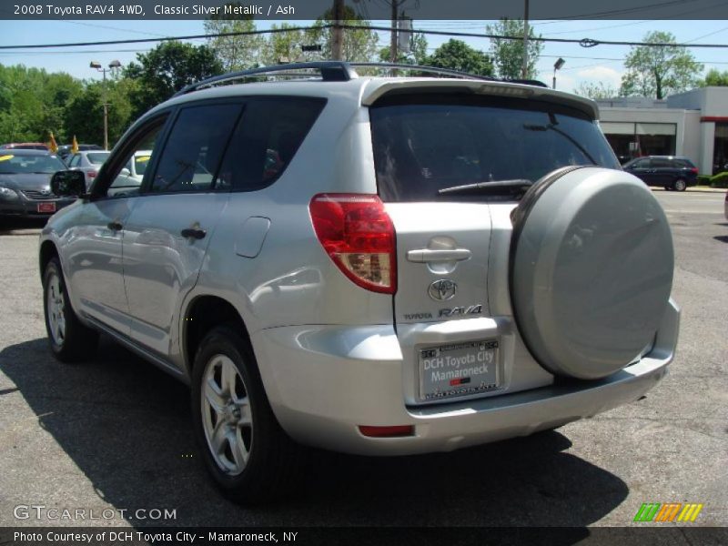 Classic Silver Metallic / Ash 2008 Toyota RAV4 4WD