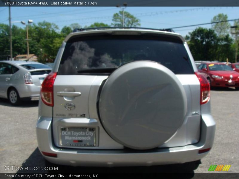 Classic Silver Metallic / Ash 2008 Toyota RAV4 4WD