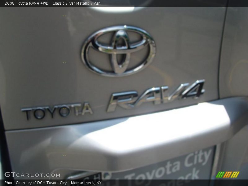 Classic Silver Metallic / Ash 2008 Toyota RAV4 4WD