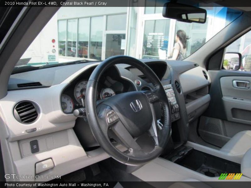  2010 Pilot EX-L 4WD Gray Interior