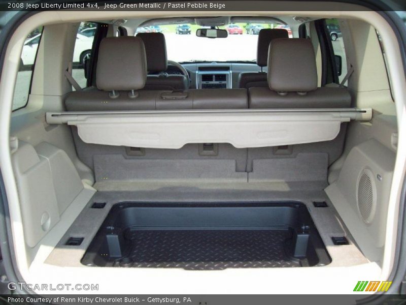 Jeep Green Metallic / Pastel Pebble Beige 2008 Jeep Liberty Limited 4x4