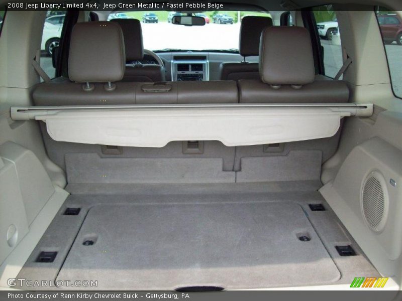 Jeep Green Metallic / Pastel Pebble Beige 2008 Jeep Liberty Limited 4x4