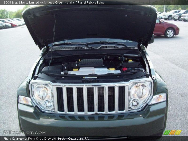 Jeep Green Metallic / Pastel Pebble Beige 2008 Jeep Liberty Limited 4x4
