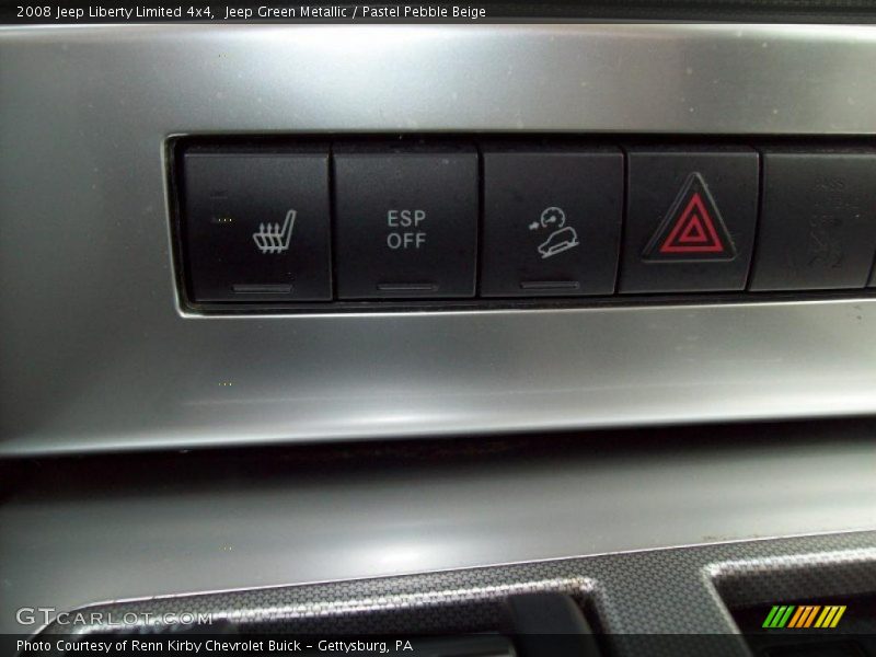 Jeep Green Metallic / Pastel Pebble Beige 2008 Jeep Liberty Limited 4x4