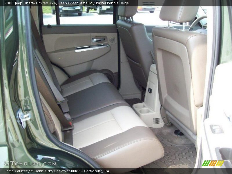 Jeep Green Metallic / Pastel Pebble Beige 2008 Jeep Liberty Limited 4x4