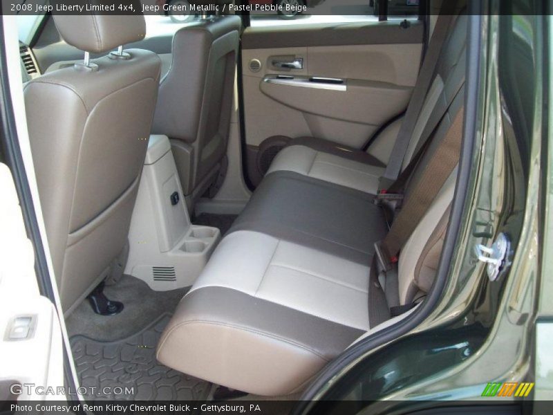Jeep Green Metallic / Pastel Pebble Beige 2008 Jeep Liberty Limited 4x4