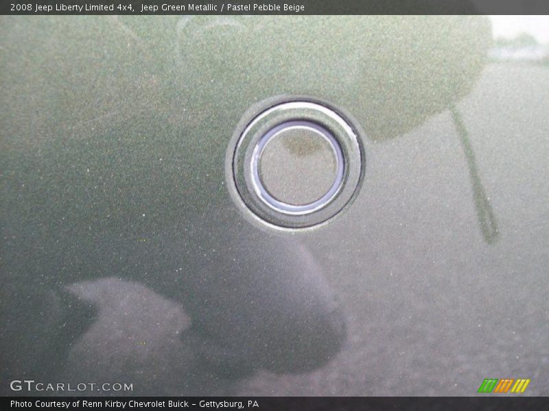 Jeep Green Metallic / Pastel Pebble Beige 2008 Jeep Liberty Limited 4x4