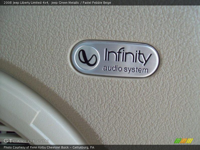 Jeep Green Metallic / Pastel Pebble Beige 2008 Jeep Liberty Limited 4x4