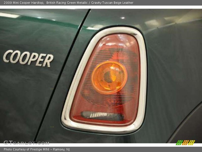 British Racing Green Metallic / Gravity Tuscan Beige Leather 2009 Mini Cooper Hardtop